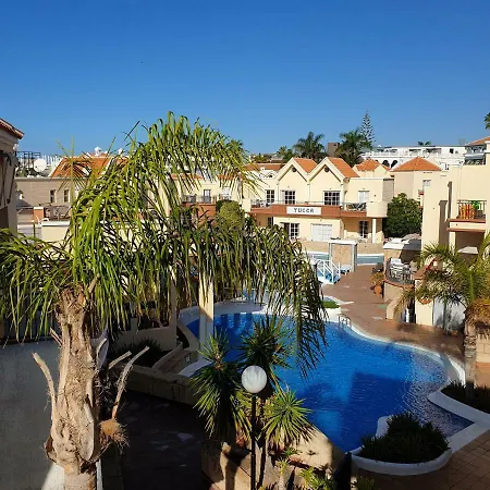 아파트 Casa Yucca With Heated Pool, Only 150 Meters To The Beach, Terrace, Wifi, Sat-tv 아데제